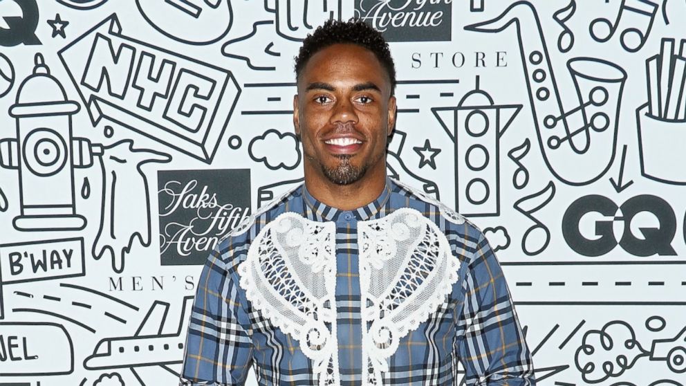 PHOTO: Football running back Rashad Jennings attends the Saks Downtown Men's opening at Saks Downtown Men's, Feb. 22, 2017, in New York. 