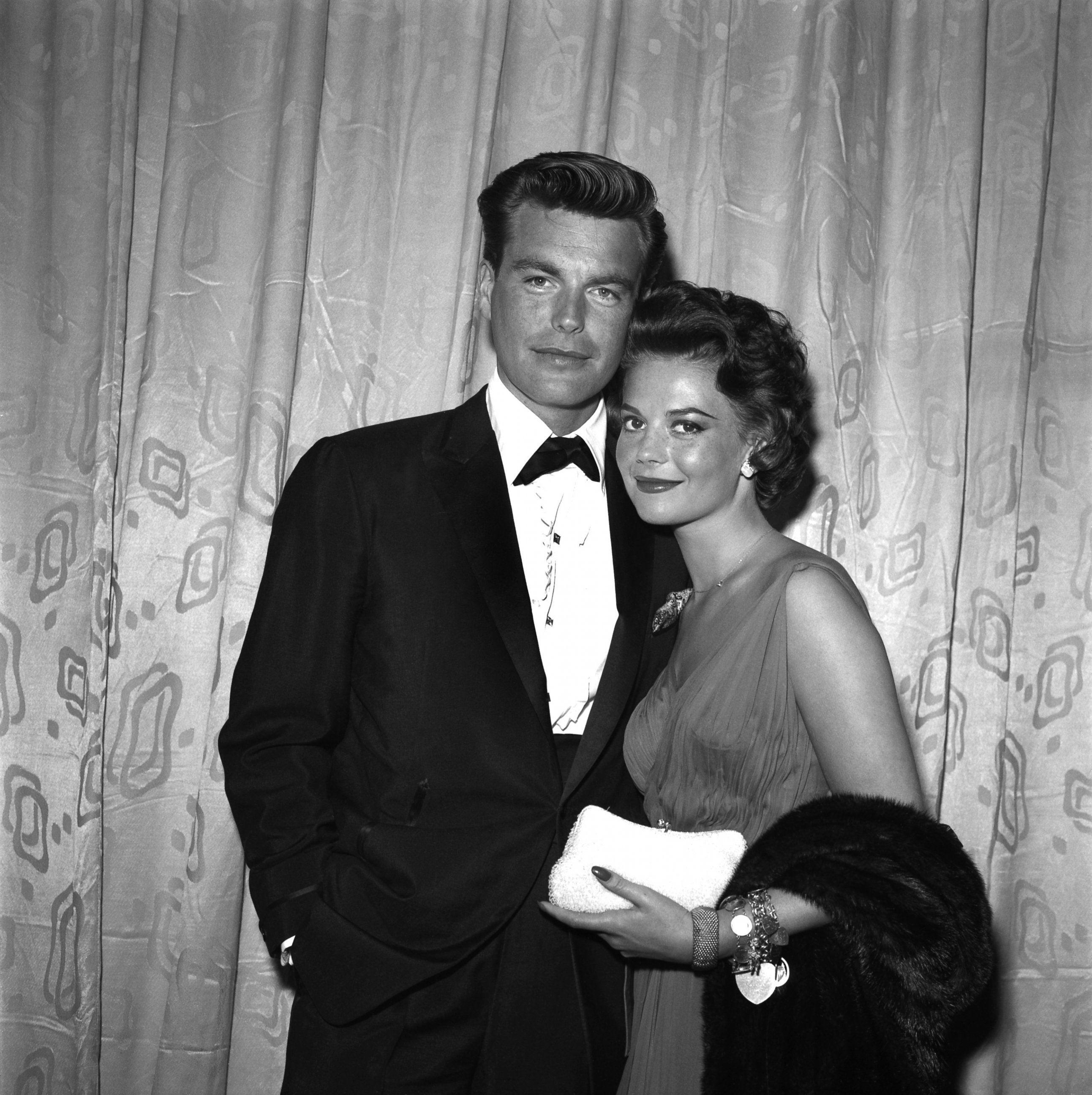 PHOTO: Actors Natalie Wood and Robert Wagner attend an event, in 1958, in Los Angeles.