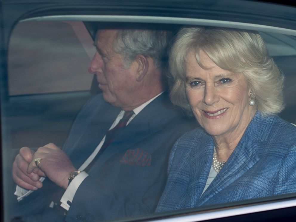 PHOTO: Camilla, Duchess of Cornwall and Prince Charles, Prince of Wales attend the annual Buckingham Palace Christmas lunch hosted by The Queen at Buckingham Palace on December 20, 2016 in London, England. 