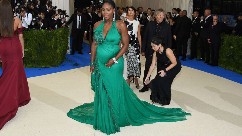 Serena Williams attends the "Rei Kawakubo/Comme des Garcons: Art Of The In-Between" Costume Institute Gala at Metropolitan Museum of Art, on May 1, 2017, in New York City. 