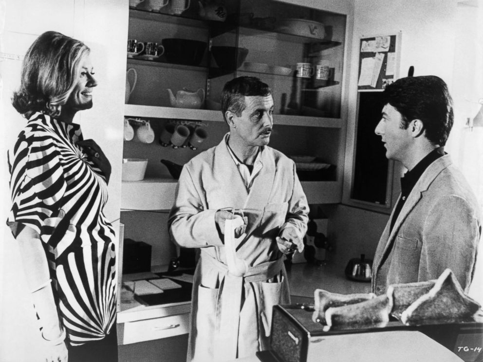 PHOTO: William Daniels played Dustin Hoffmans father in the 1967 film, The Graduate.