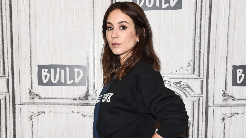 Troian Bellisario attends the Build Series to discuss her show "Pretty Little Liars" at Build Studio, April 20, 2017, in New York.
