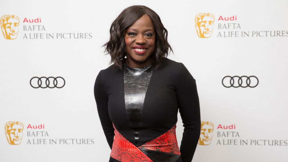 Actress Viola Davis poses for photographers upon arrival at a BAFTA Life in Pictures photo call, at BAFTA headquarters in London, Jan. 15, 2017.