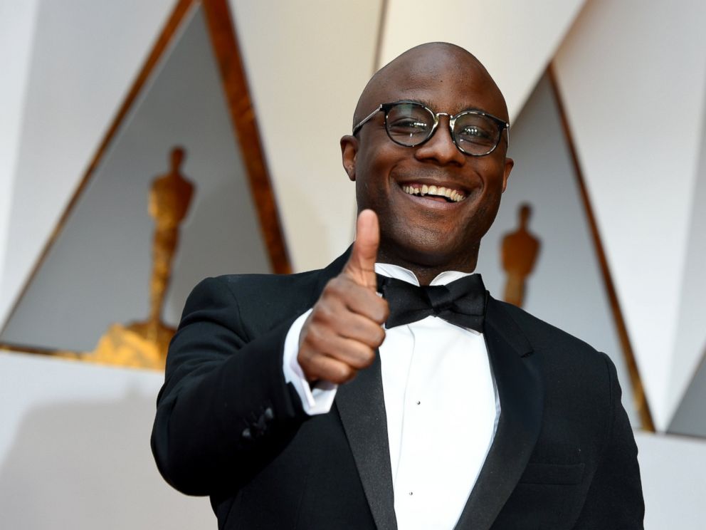 PHOTO: Director of "Moonlight," Barry Jenkins, arrives on the red carpet for the 89th Oscars, Feb. 26, 2017, in Hollywood, California.