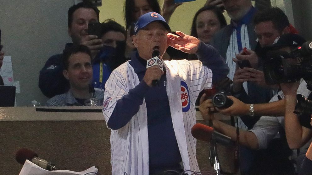 Bill Murray Leads Cubs Fans in Singing 'Take Me Out to the Ballgame'  Daffy-Duck Style - ABC News