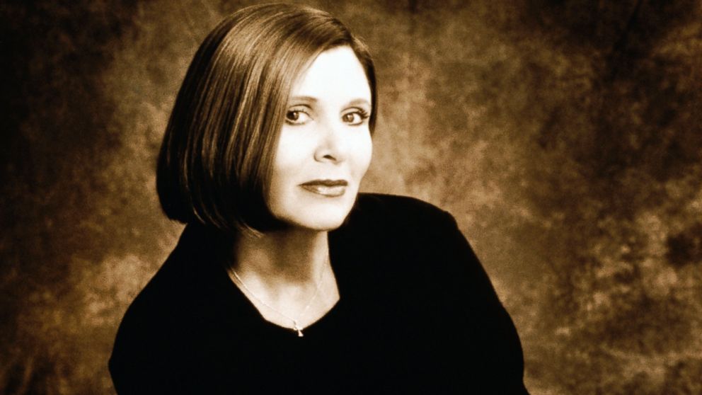 American actress Carrie Fisher.