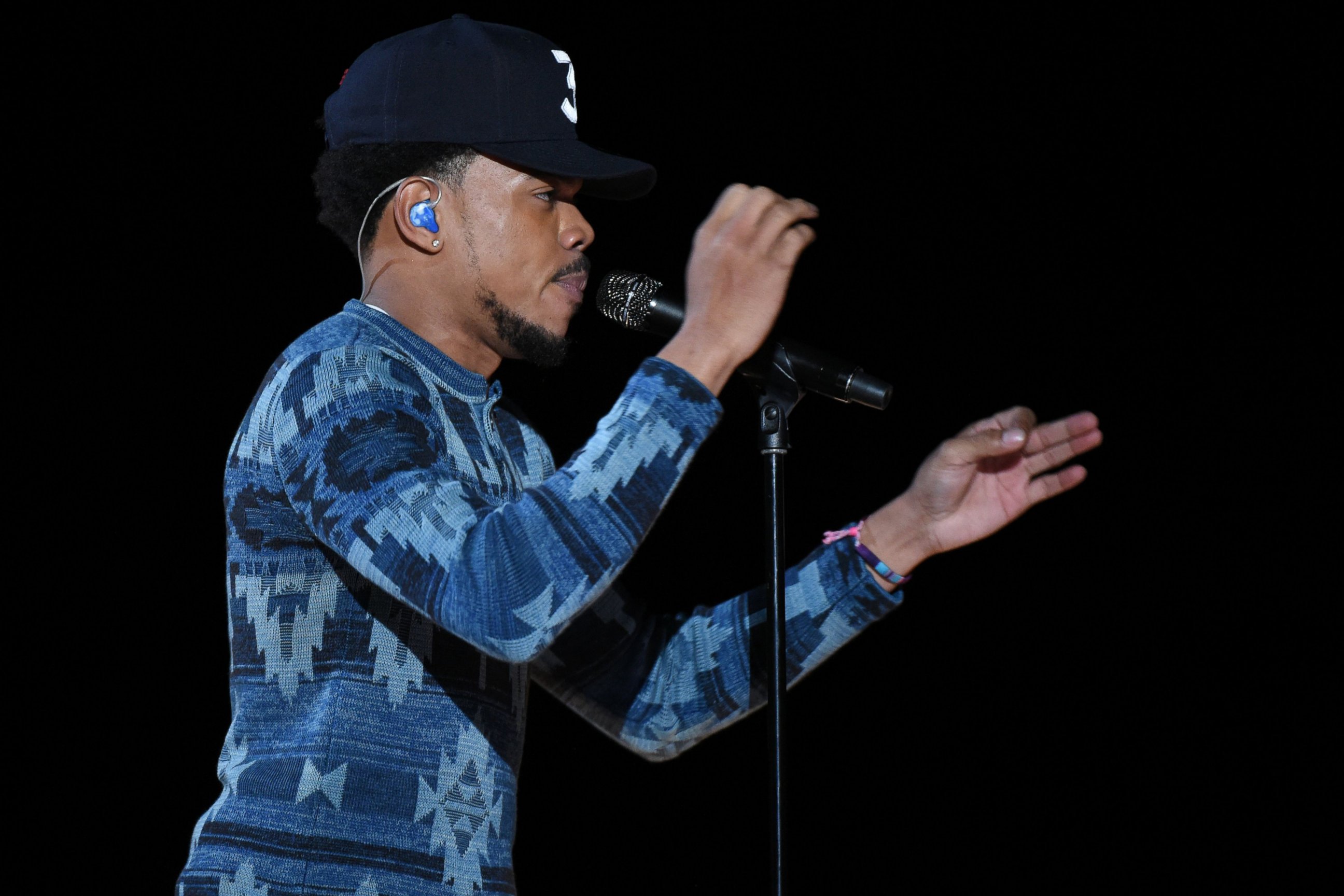PHOTO: Chance The Rapper performs onstage during the 59th Annual Grammy Music Awards, Feb. 12, 2017, in Los Angeles. 