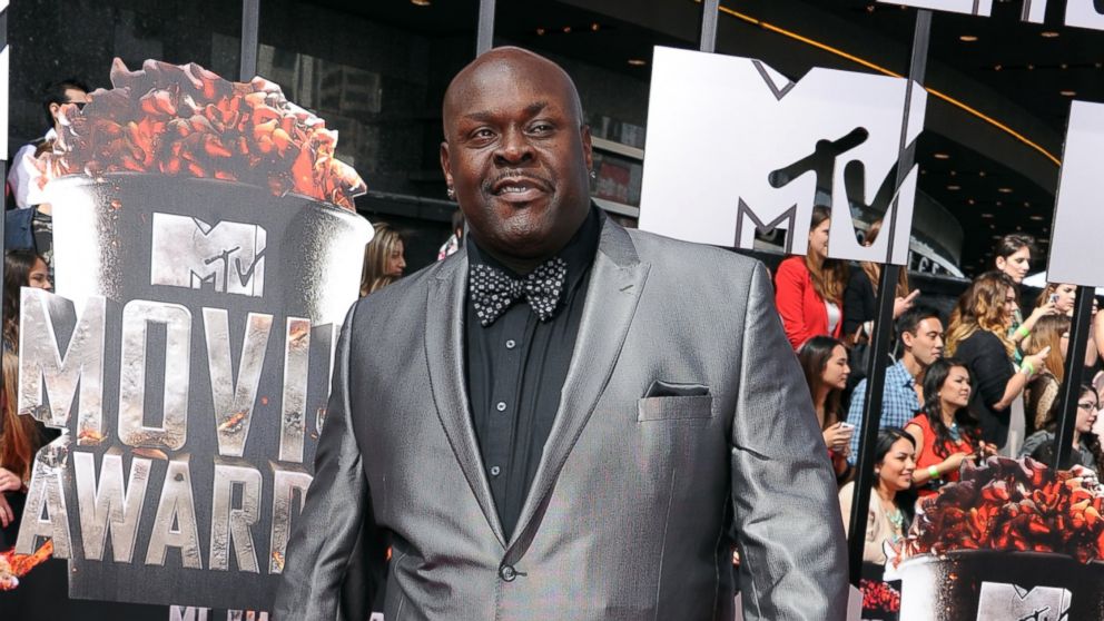 Christopher 'Big Black' Boykin attends the 2014 MTV Movie Awards, April 13, 2014, in Los Angeles.