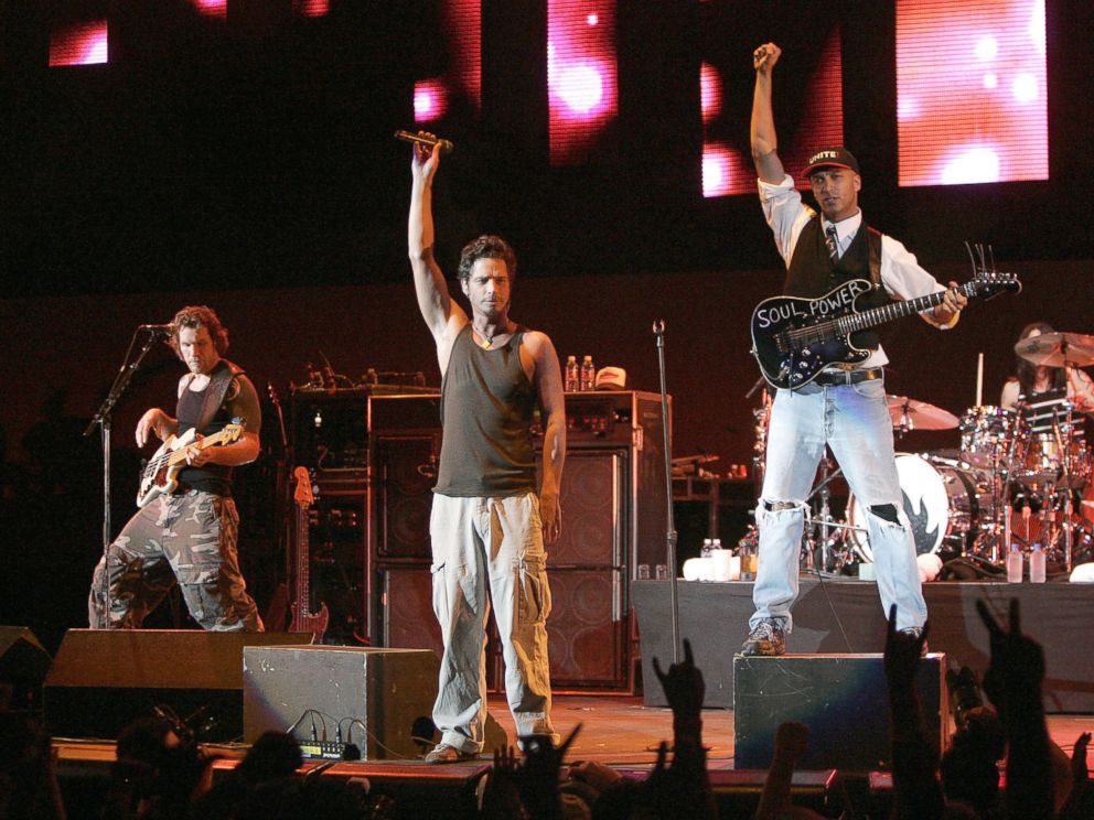 PHOTO: Chris Cornell and Audioslave in 2005.