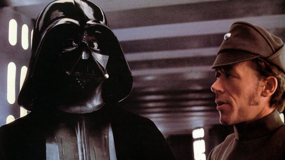 PHOTO: Darth Vader in a scene from "Star Wars" in 1977. 