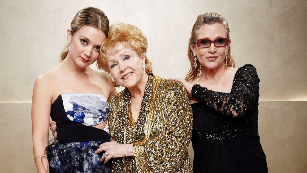 PHOTO: Billie Lourd, Carrie Fisher and Debbie Reynolds are seen at the Annual Screen Actors Guild Awards, Jan. 25, 2015, in Los Angeles.