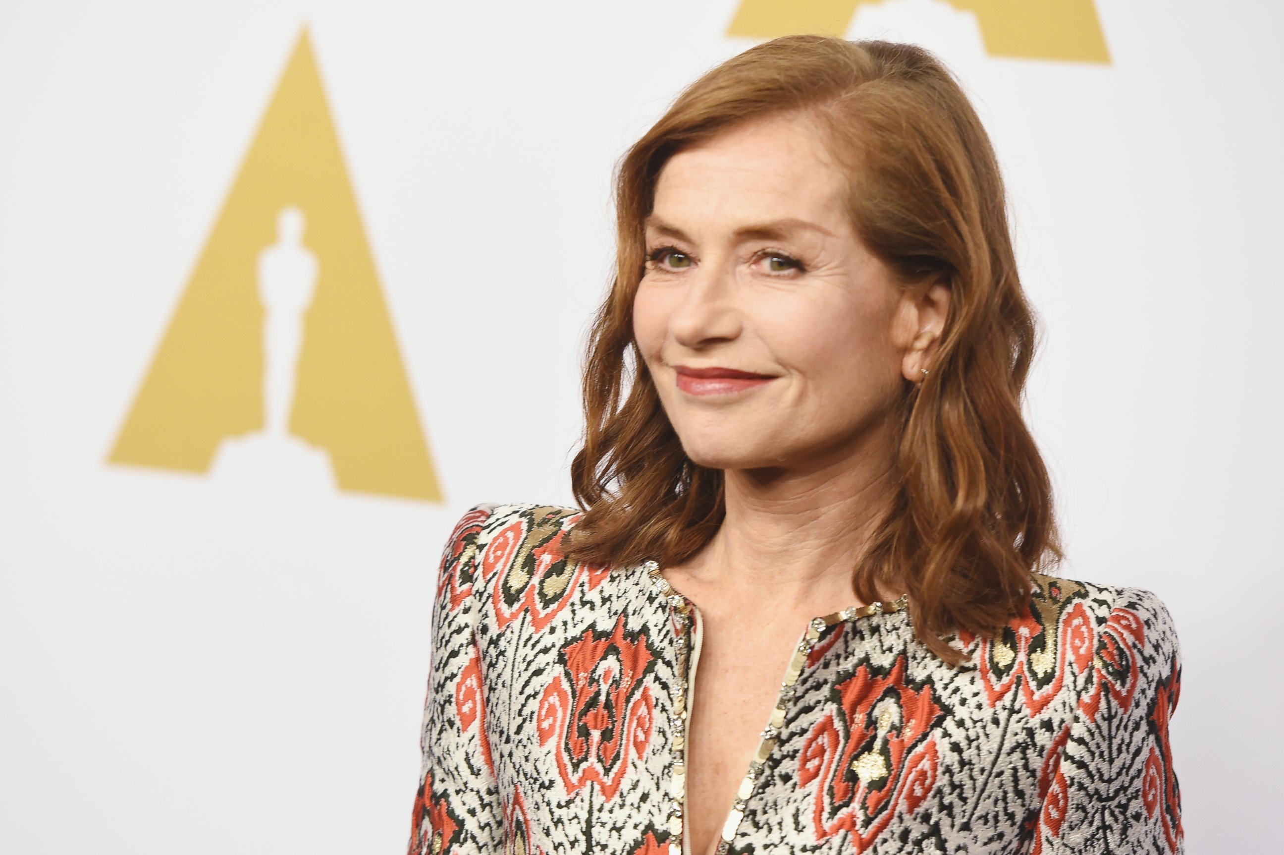 PHOTO: Isabelle Huppert attends the 89th Annual Academy Awards Nominee Luncheon at The Beverly Hilton Hotel, Feb. 6, 2017, in Beverly Hills, California.