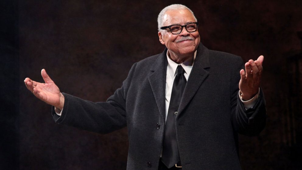 PHOTO: James Earl Jones celebrates his 80th birthday by blowing the candles out on his cake at The Golden Theatre, Jan. 17, 2011, in New York. 