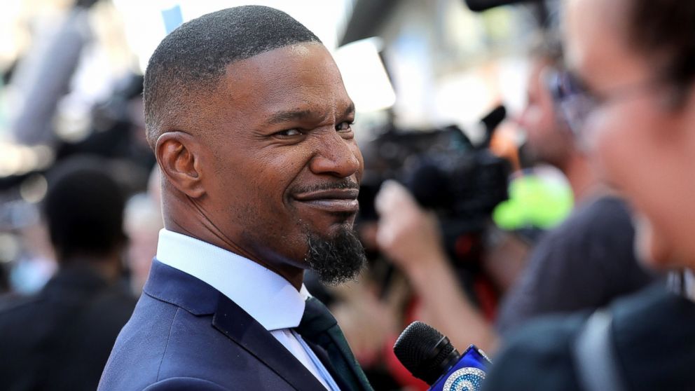 Jamie Foxx attends the European Premiere of Sony Pictures "Baby Driver" on June 21, 2017 in London.  