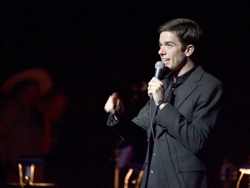 PHOTO: John Mulaney performs onstage during The David Lynch Foundations DLF Live Celebration of the 60th Anniversary of Allen Ginsbergs HOWL with Music, Words, and Funny People at The Theatre at Ace Hotel, April 7, 2015, in Los Angeles.