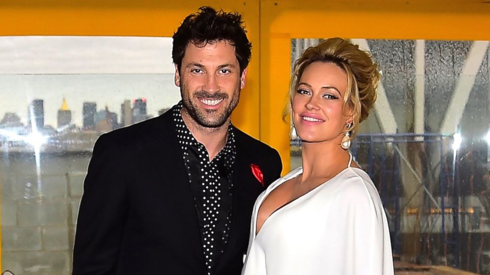 Maksim Chmerkovskiy and Peta Murgatroyd  are seen here, Dec. 18, 2016, in Brooklyn, New York. 