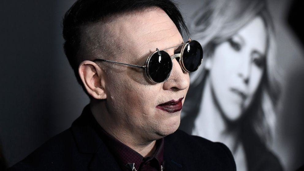 Marilyn Manson attends the Premiere of Drafthouse Films' "We Are X" at TCL Chinese Theater on Oct. 3, 2016 in Hollywood, California.  