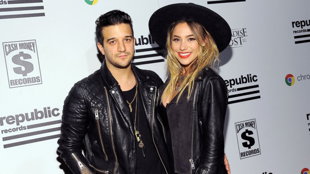 Mark Ballas (L) and BC Jean attend the Republic Records Grammy Celebration presented by Chromecast Audio, Feb. 15, 2016 in Los Angeles.