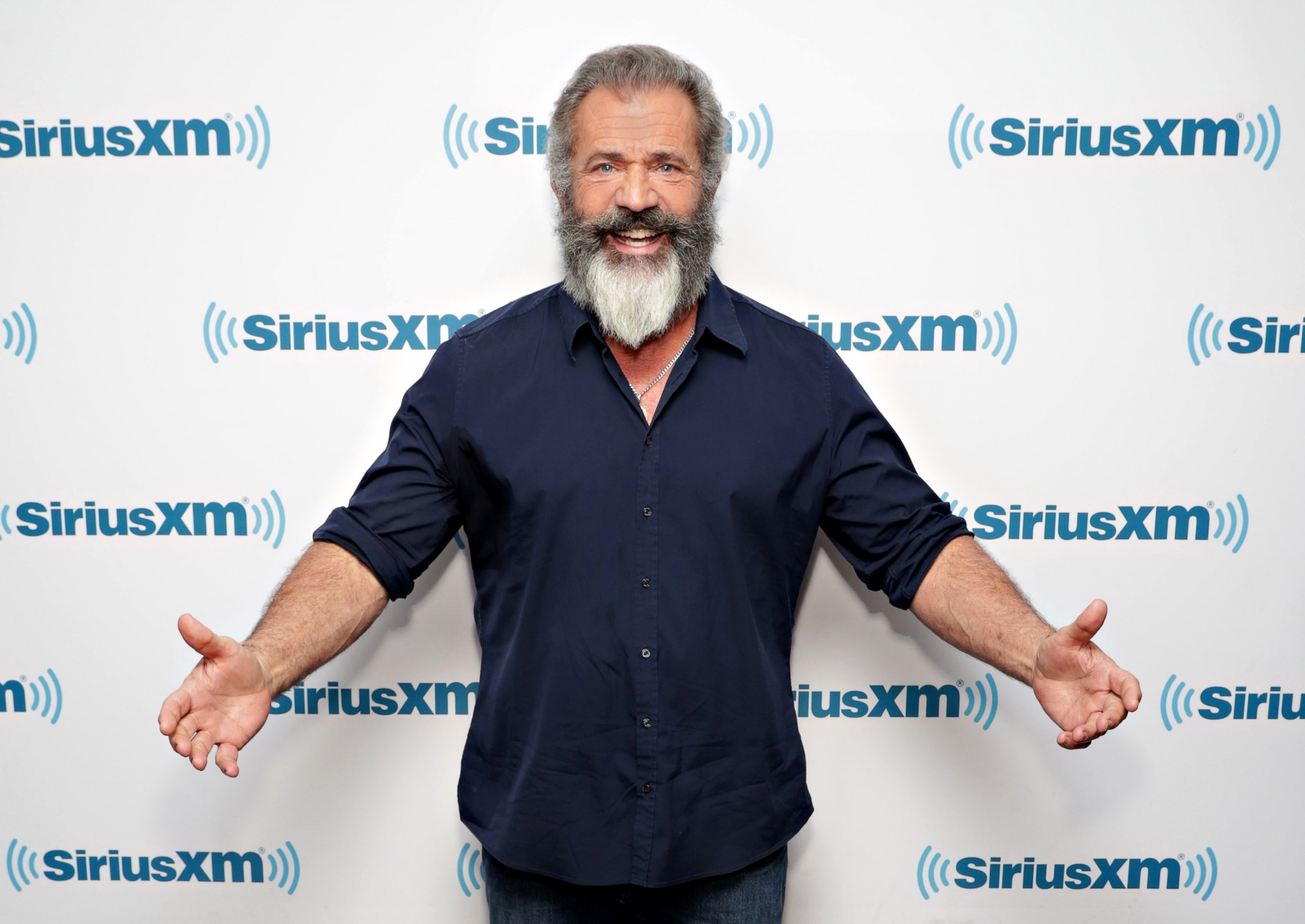 PHOTO: Mel Gibson takes part in SiriusXM's 'Hacksaw Ridge' Town Hall, Nov. 2, 2016, in New York City. 