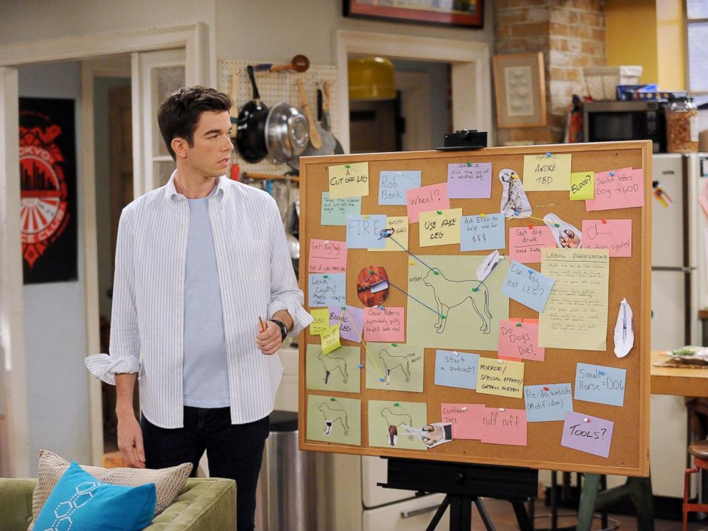 PHOTO: John Mulaney on set of Mulaney.