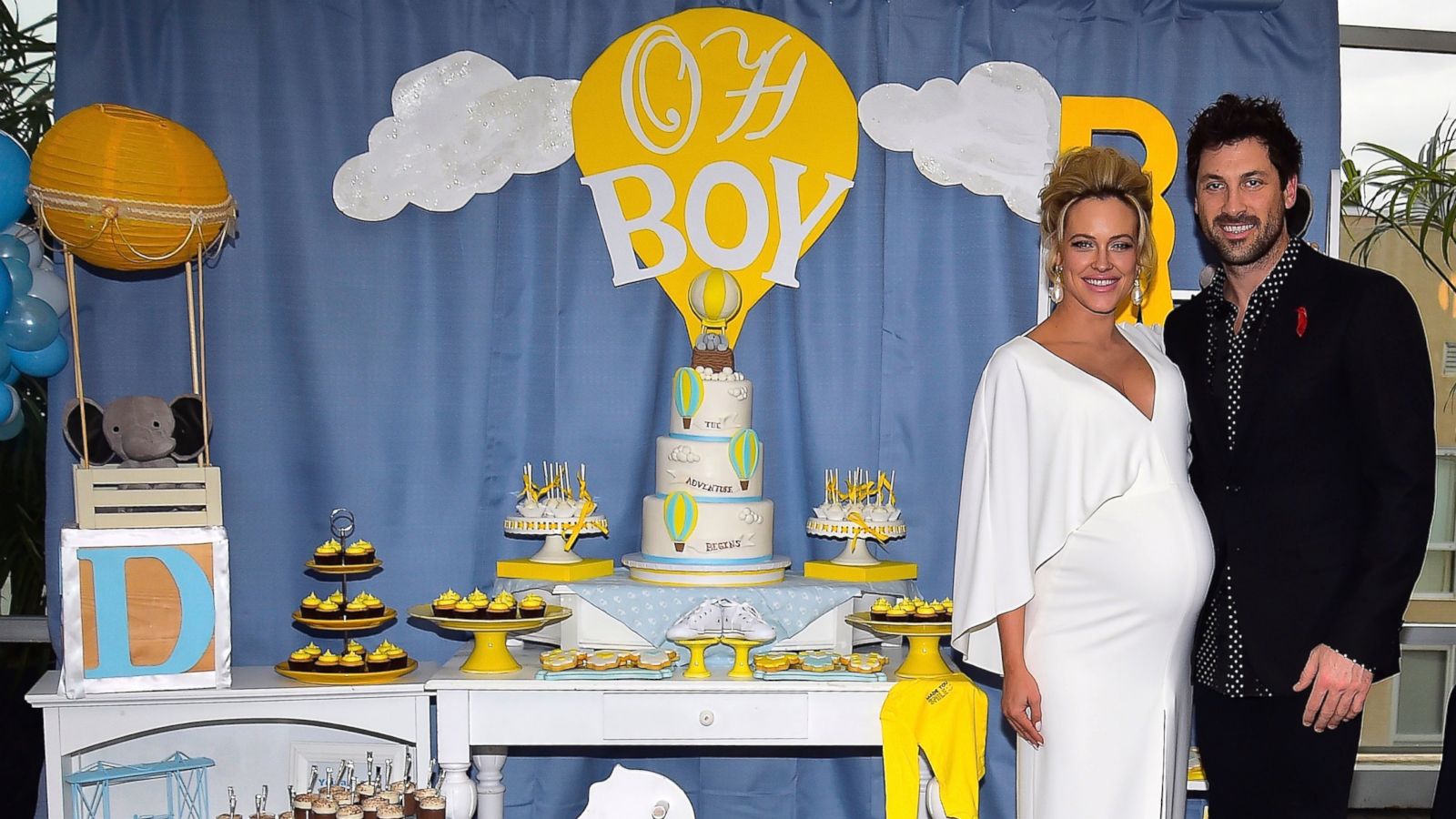 Inside Peta Murgatroyd And Maksim Chmerkovskiy S Baby Shower Abc News