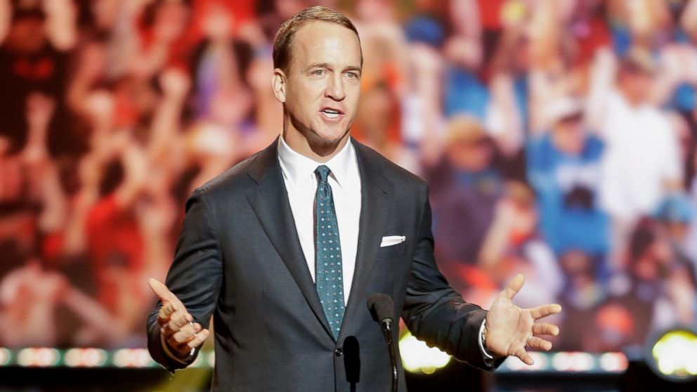 Peyton Manning Gets Emotional In Retirement Speech