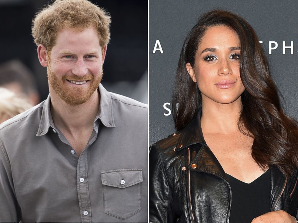 PHOTO: Pictured (L-R) are Prince Harry in Wigan, England, July 5, 2016 and Meghan Markle in Toronto, May 19, 2016.