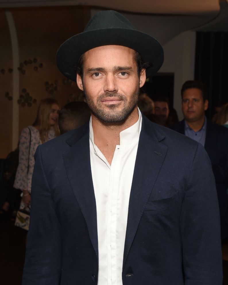 PHOTO: Spencer Matthews attends the launch of Michelle Keegan's new collection in collaboration with Lipsy at Nobu Berkeley, Sept. 28, 2016, in London. 
