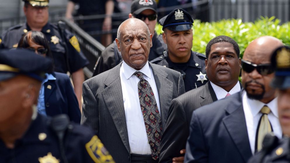 Actor and comedian Bill Cosby leaves a preliminary hearing on sexual assault charges on May 24, 2016 in at Montgomery County Courthouse in Norristown, Pa. 