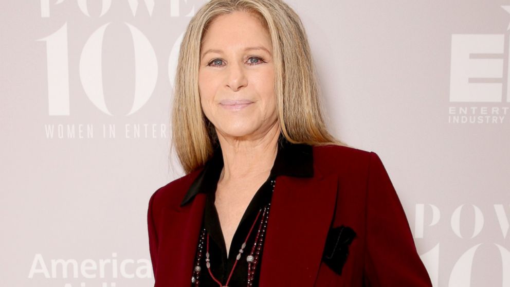 Barbra Streisand attends the 24th annual Women in Entertainment Breakfast hosted by The Hollywood Reporter,  Dec. 9, 2015, in Los Angeles.