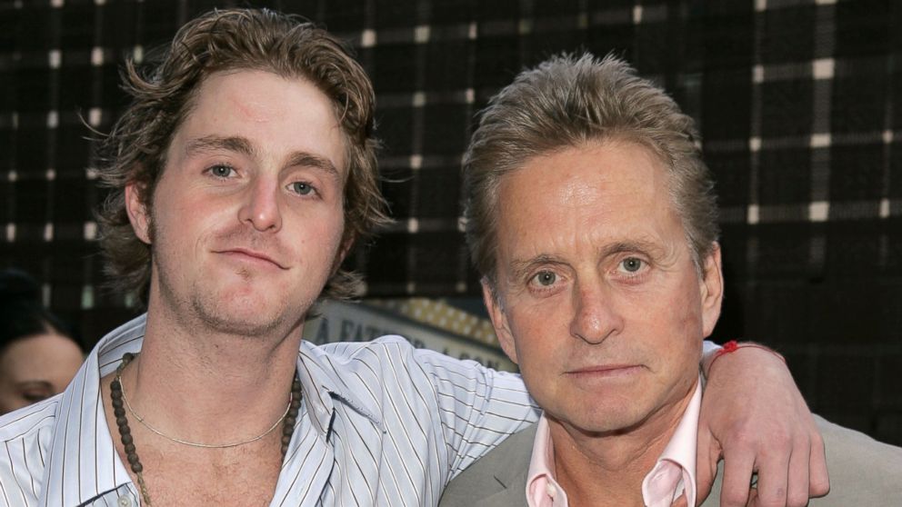 Cameron Douglas and Michael Douglas are pictured here on, July 14, 2005.