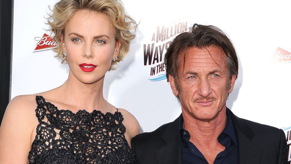 PHOTO: Charlize Theron and Sean Penn arrives at the "A Million Ways To Die In The West" - Los Angeles Premiere at Regency Village Theatre, May 15, 2014, in Westwood, Calif.