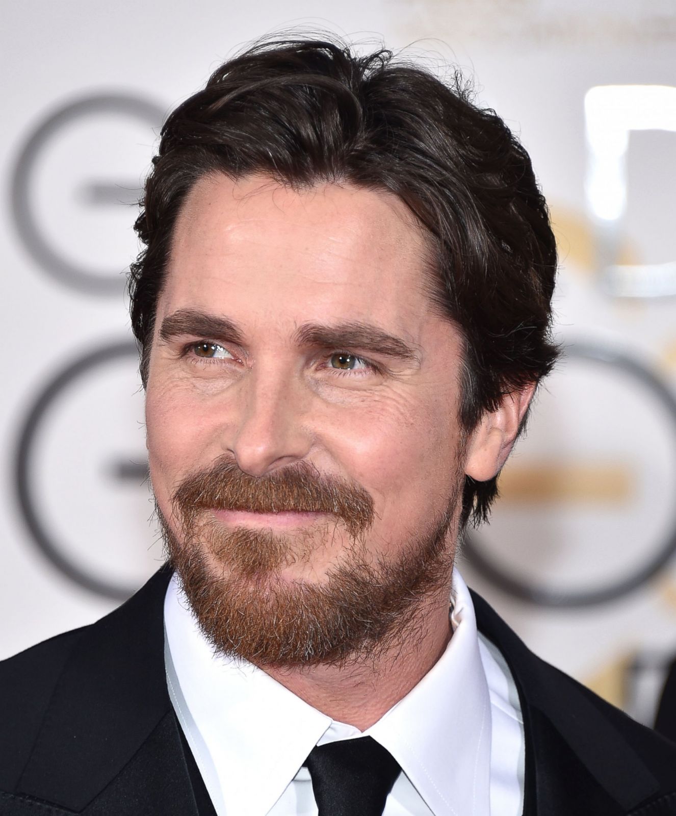 View Christian Bale attends the 73rd Annual Golden Globe Awards, Jan. 
