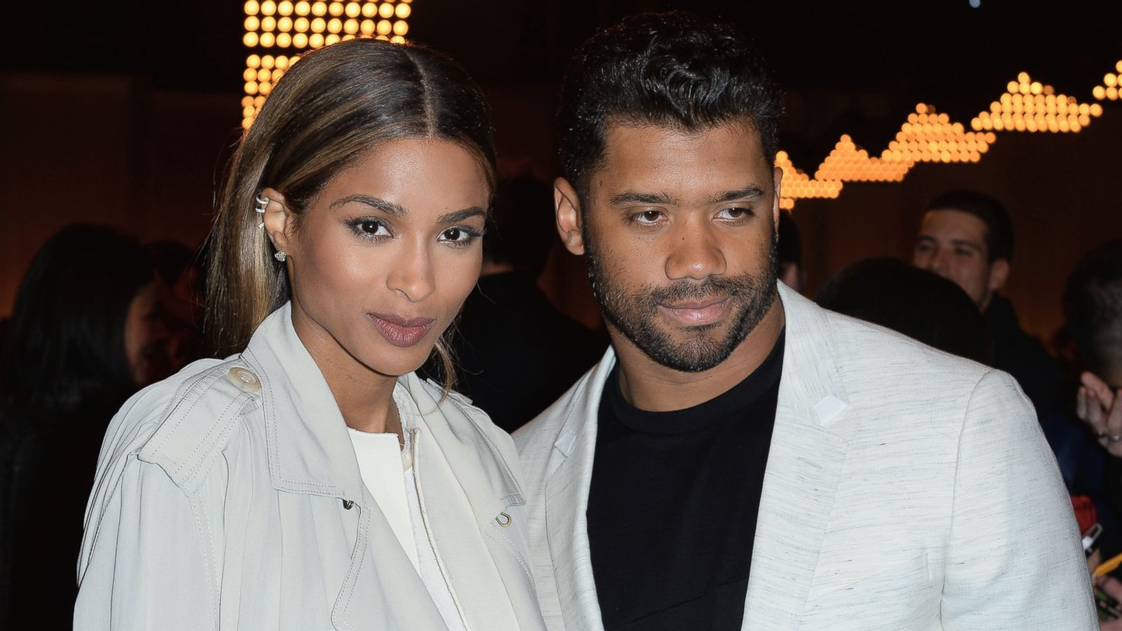 Russell Wilson got down on one knee and asked wife Ciara a very important  question about growing their family. 