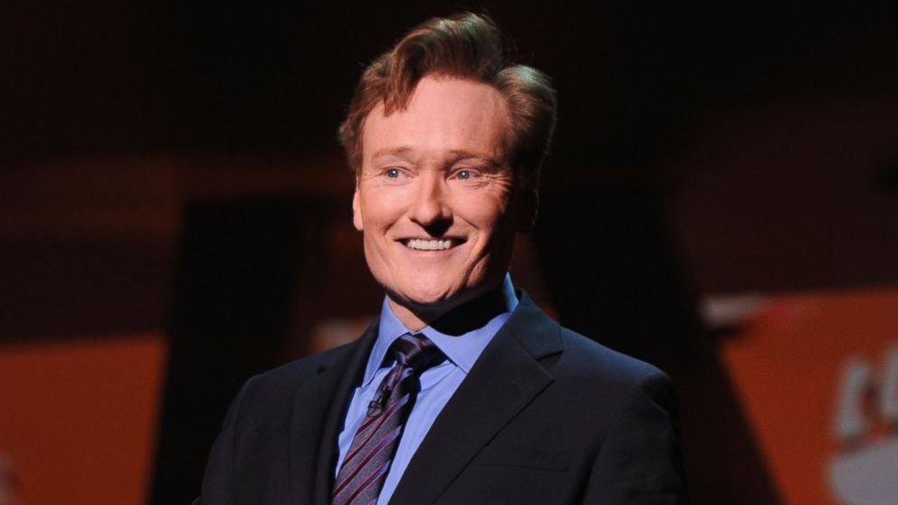 Conan O'Brien attends the 2013 TNT/TBS Upfront at Hammerstein Ballroom on May 15, 2013 in New York City. 