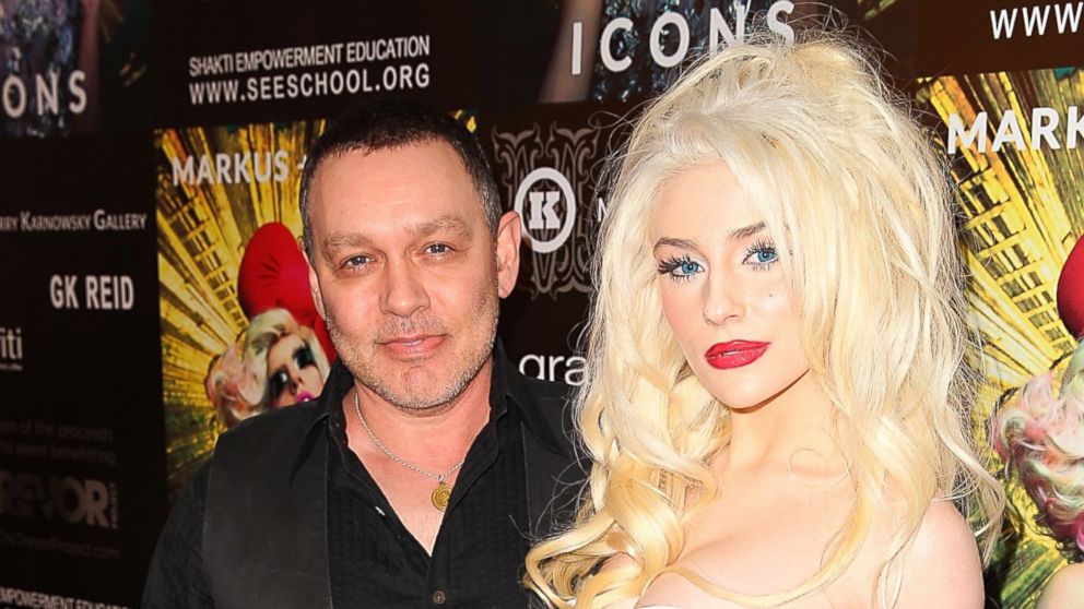 Doug Hutchinson and Courtney Stodden arrive at Markus + Indrani Icons book launch party hosted by Carmen Electra benefiting The Trevor Project at Merry Karnowsky Gallery & Graffiti in this Jan. 10, 2013, file photo in Los Angeles, Calif.