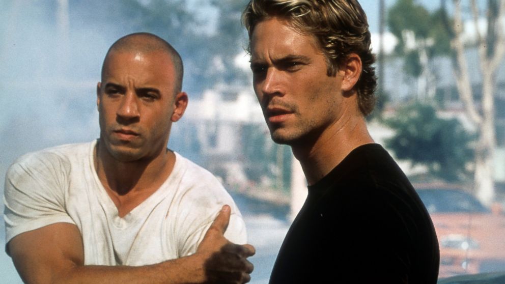 Vin Diesel and Paul Walker in a scene from the film 'The Fast And The Furious', 2001. 