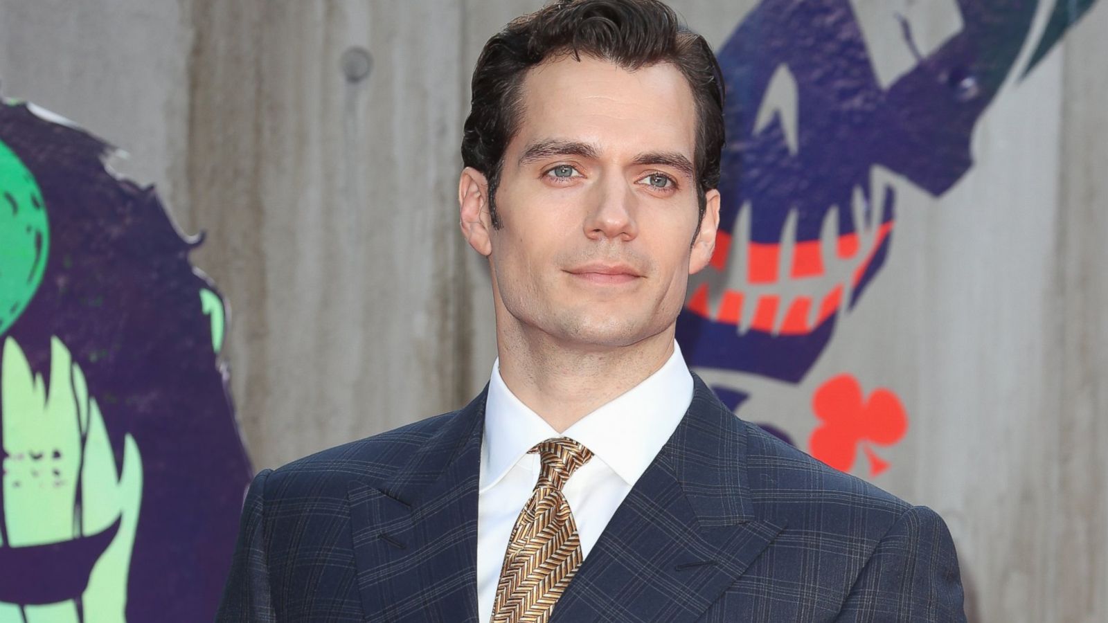 Superman Henry Cavill in Times Square