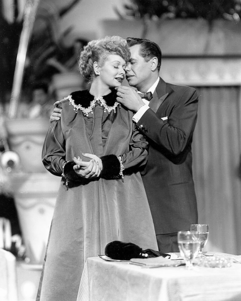 PHOTO: "I LOVE LUCY" episode, "Lucy Is Enceinte," with Lucille Ball (as Lucy Ricardo) and Desi Arnaz (as Ricky Ricardo), broadcasted on Dec. 1, 1952.   