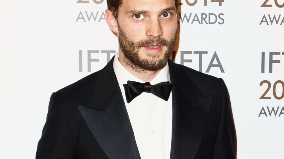 Jamie Dornan attends the Irish Film And Television Awards, April 5, 2014, in Dublin.