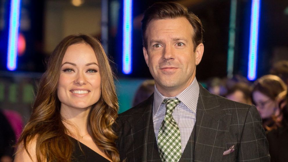 Olivia Wilde and Jason Sudeikis attends the UK Premiere of "Horrible Bosses 2" at Odeon West End, Nov. 12, 2014 in London.