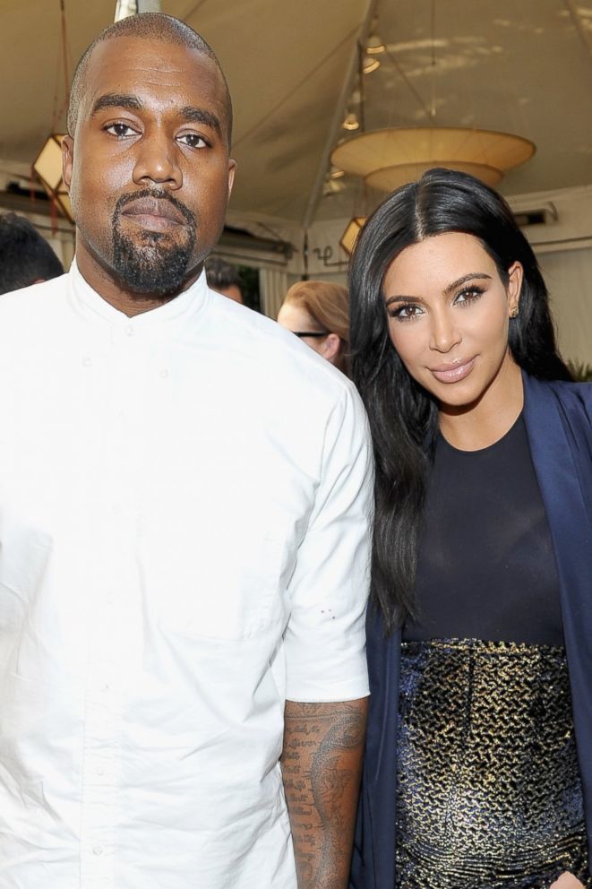 PHOTO: Kanye West and Kim Kardashian attend CFDA/Vogue Fashion Fund Show and Tea at Chateau Marmont on Oct. 20, 2015 in Los Angeles. 