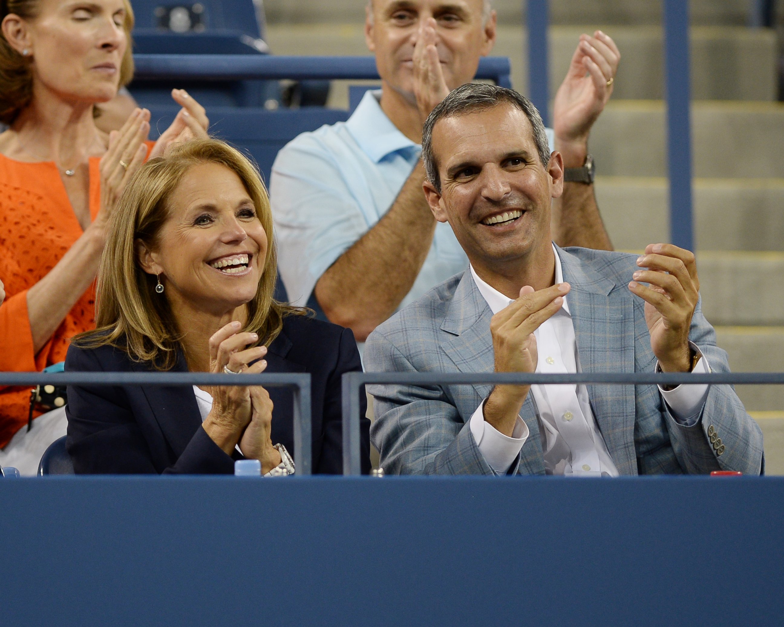 PHOTO: Katie Couric and John Molner