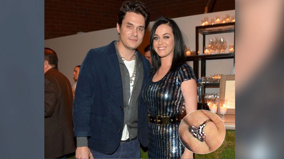 Musician John Mayer and singer Katy Perry attend Hollywood Stands Up To Cancer Event with contributors American Cancer Society and Bristol Myers Squibb in this Jan. 28, 2014, file photo. 