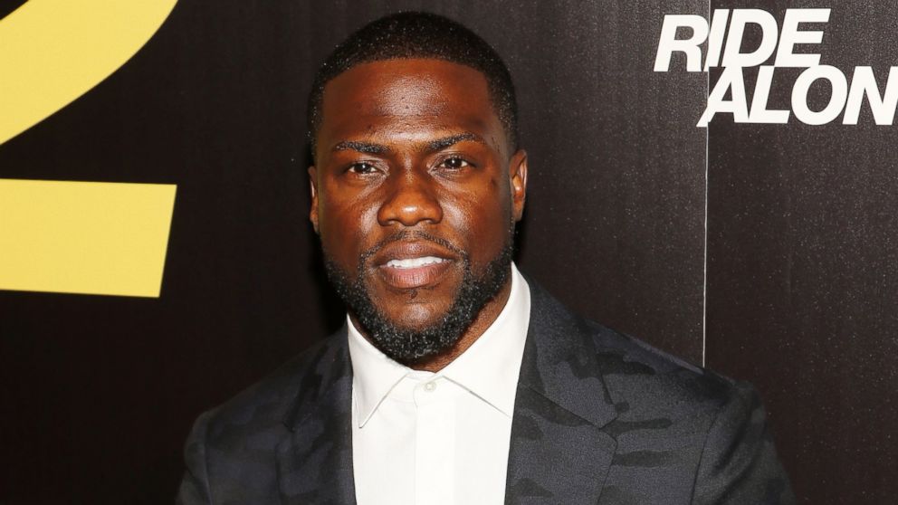 Kevin Hart is seen arriving at the world premiere of the film "Ride Along 2" on Jan. 6, 2016 in Miami Beach, Fla. 