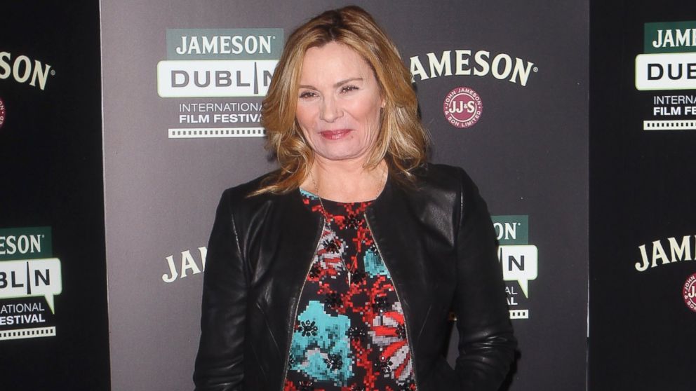 Kim Cattrall attends a screening of "Sensitive Skin" during the Jameson Dublin International Film Festival at Movies At Dundrum, March 26, 2015, in Dublin.
