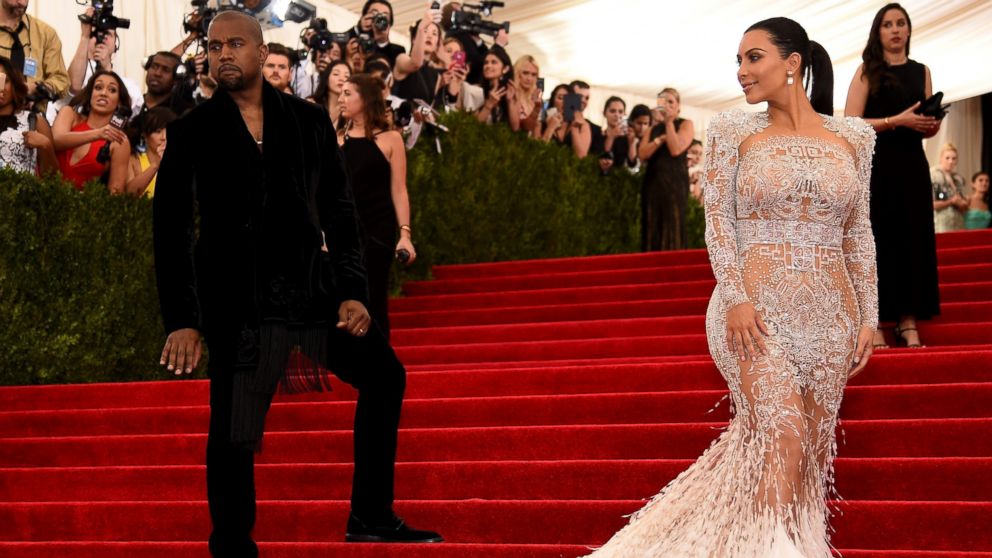 kim kardashian white dress met gala