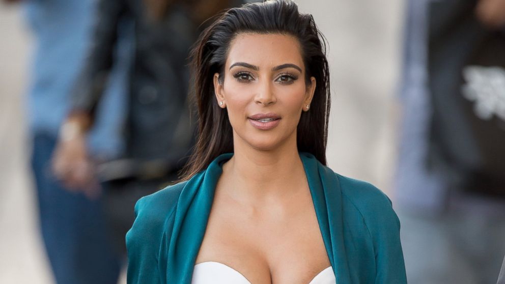 Kim Kardashian is seen at "Jimmy Kimmel Live," Aug. 4, 2014 in Los Angeles.