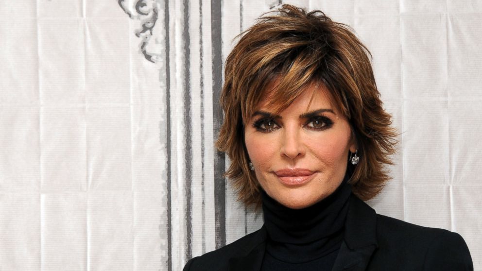 Actress Lisa Rinna of "Real Housewives of Beverly Hills" at AOL Studios In New York on Dec. 8, 2015.