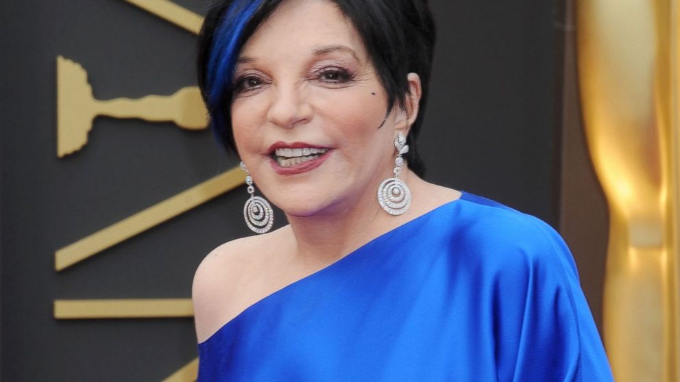 Actress/singer Liza Minnelli arrives at the 86th Annual Academy Awards at Hollywood & Highland Center in this March 2, 2014 file photo in Hollywood, Calif. 